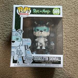 Funko Pop! Animation Rick and Morty Exoskeleton Snowball #569